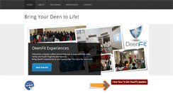 Desktop Screenshot of deenfit.com